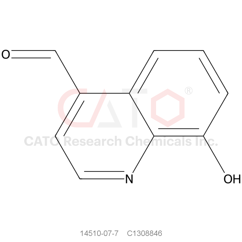 CAS No.:14510-07-7,8-Hydroxyquinoline-4-carbaldehyde
