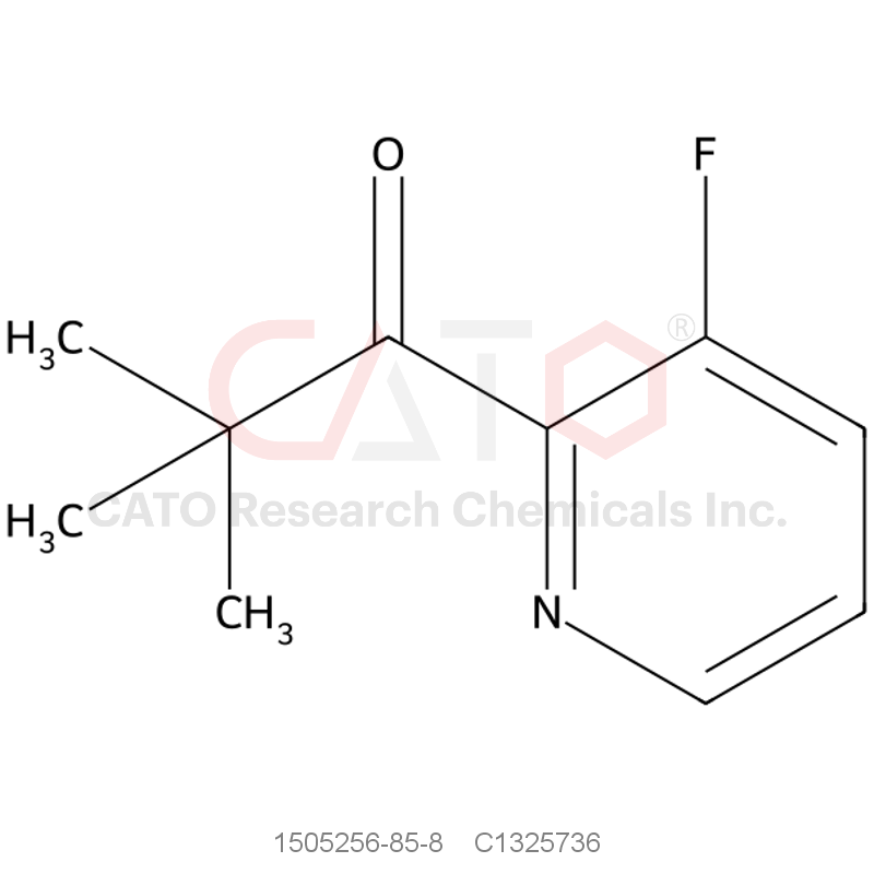 CAS No.:1505256-85-8,1-(3-Fluoropyridin-2-yl)-2,2-dimethylpropan-1-one