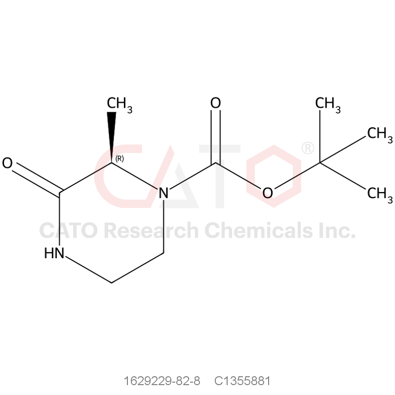 CAS No.:1629229-82-8,(R)-tert-Butyl 2-methyl-3-oxopiperazine-1-carboxylate