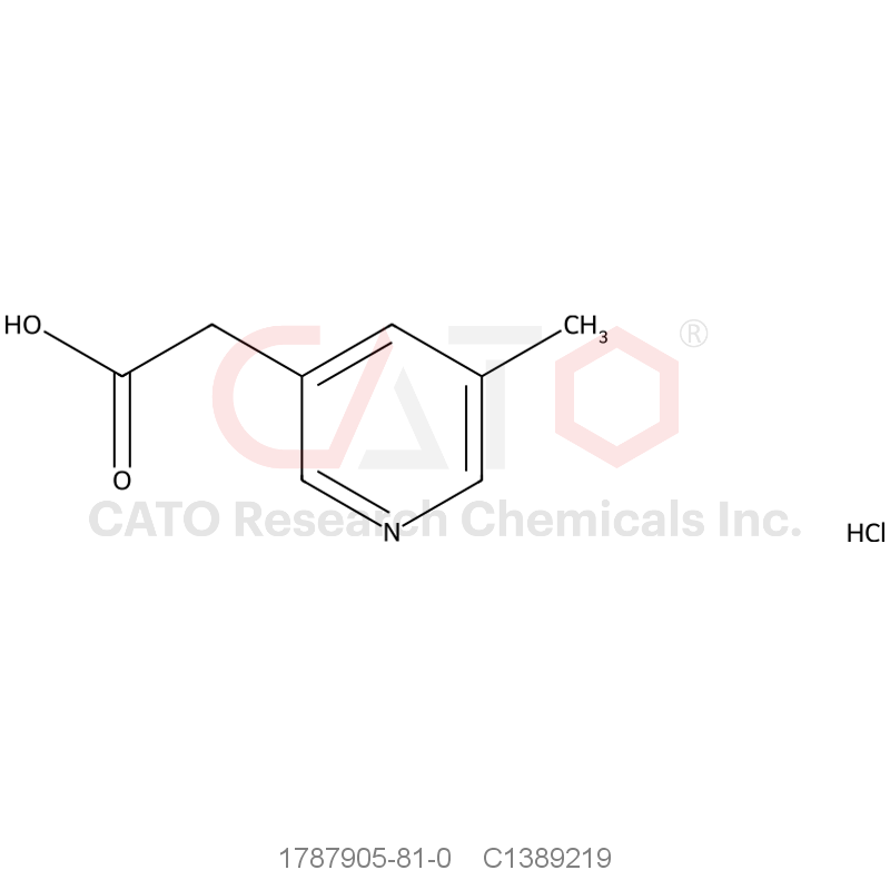 CAS No.:1787905-81-0,2-(5-Methylpyridin-3-yl)acetic acid hydrochloride