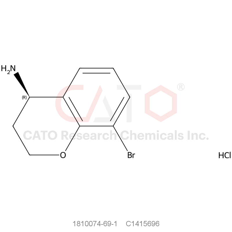 CAS No.:1810074-69-1,(R)-8-Bromochroman-4-amine hydrochloride
