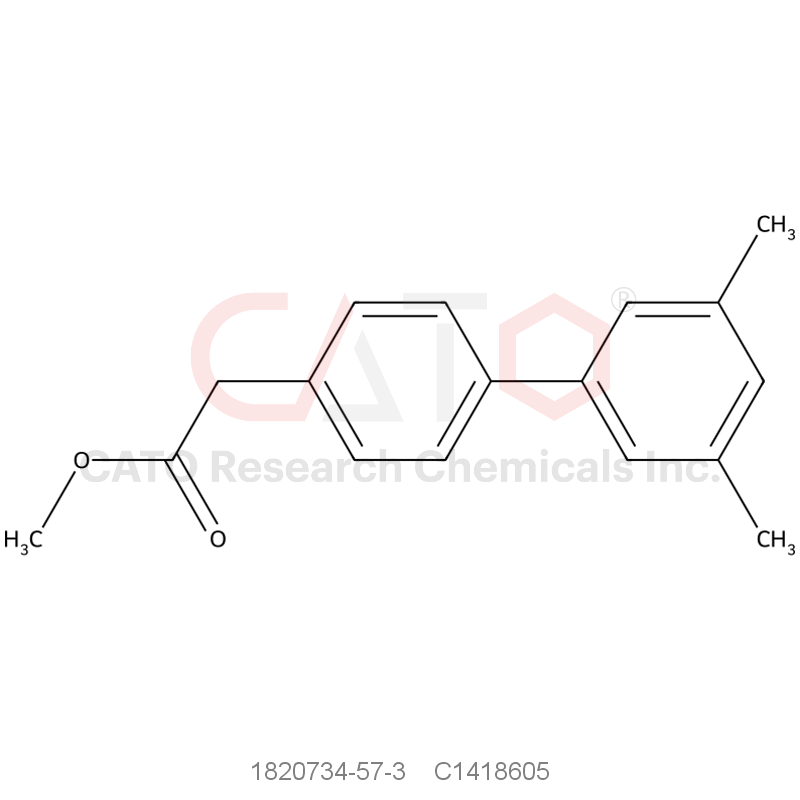 CAS No.:1820734-57-3,Methyl 2-[4-(3,5-dimethylphenyl)phenyl]acetate