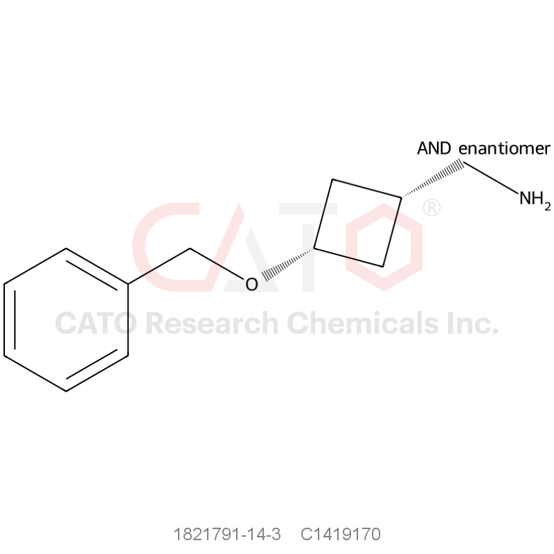 CAS No.:1821791-14-3,cis-3-Benzyloxycyclobutylmethylamine
