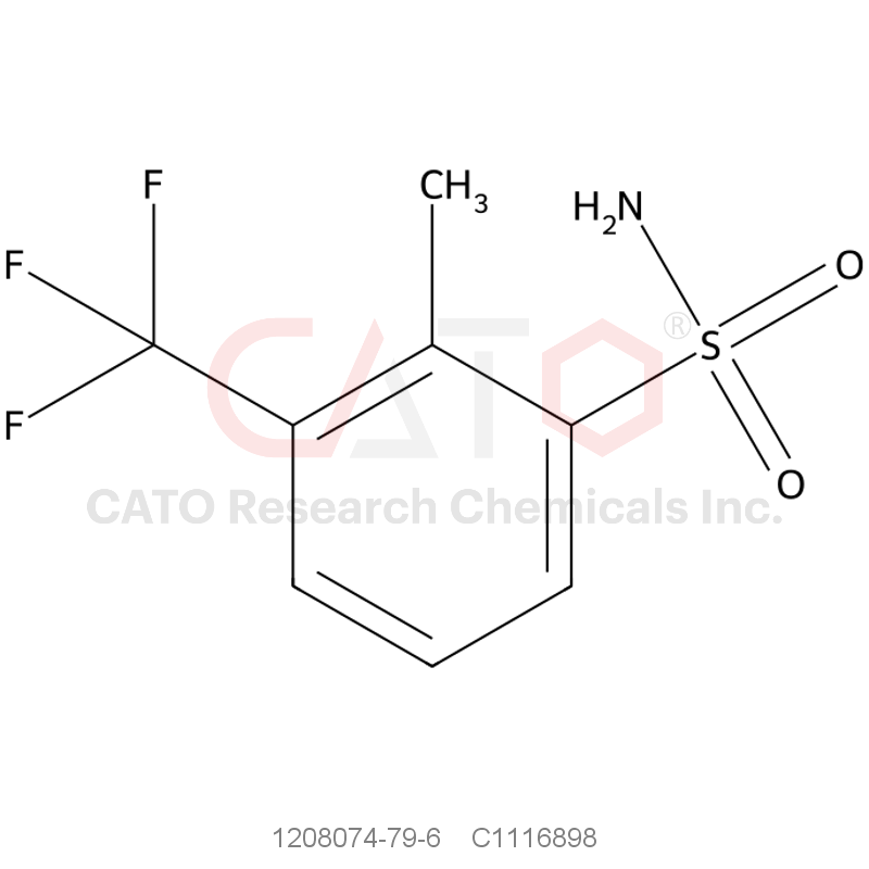 CAS No.:1208074-79-6,2-methyl-3-(trifluoromethyl)benzene-1-sulfonamide