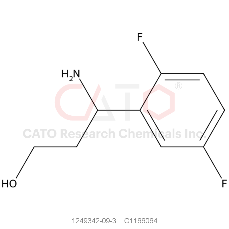 CAS No.:1249342-09-3,3-Amino-3-(2,5-difluorophenyl)propan-1-ol