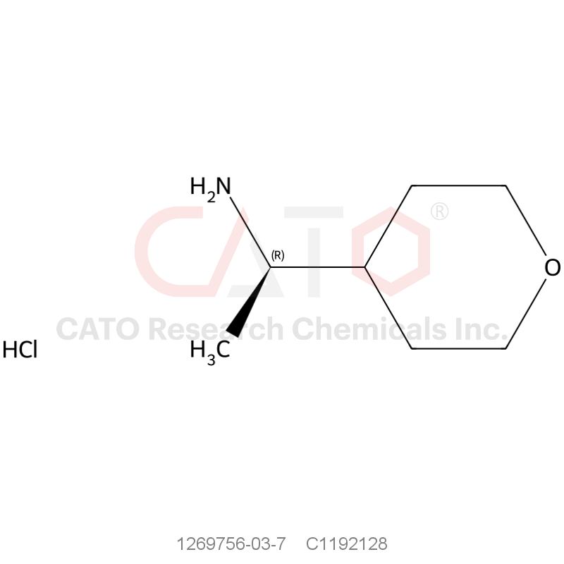 CAS No.:1269756-03-7,(R)-1-(tetrahydro-2H-pyran-4-yl)ethan-1-amine hydrochloride