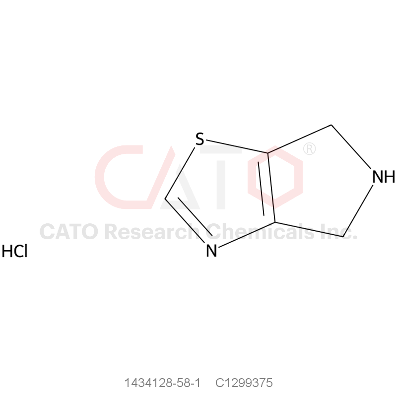 CAS No.:1434128-58-1,5,6-Dihydro-4H-pyrrolo[3,4-d]thiazole Hydrochloride