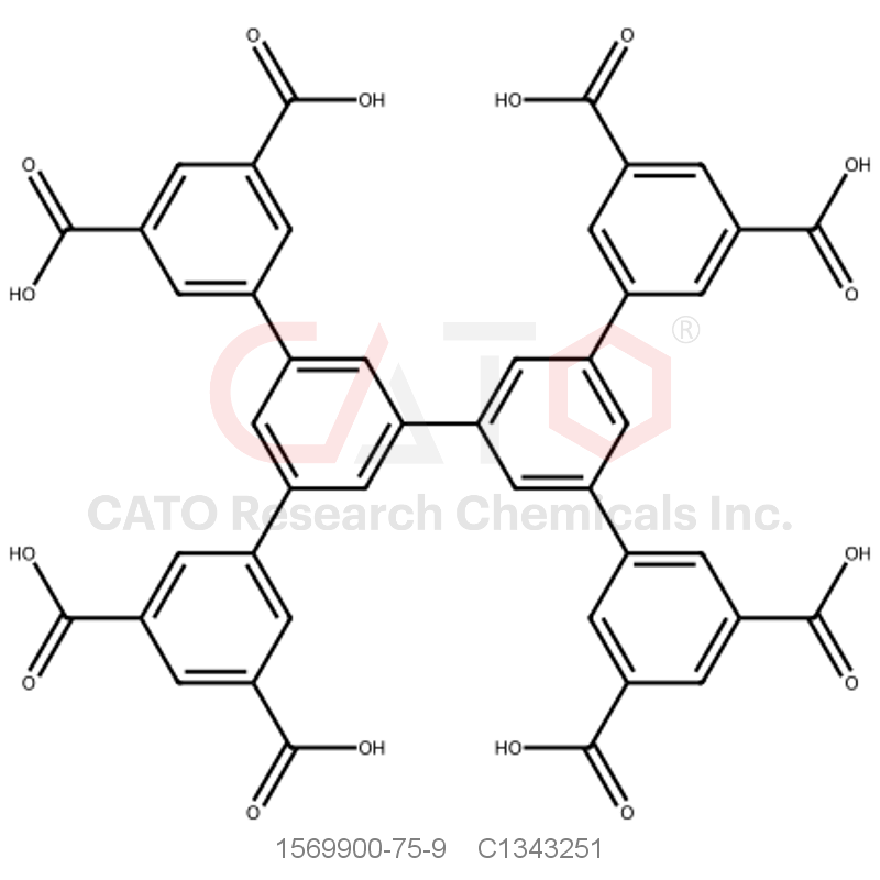 CAS No.:1569900-75-9,5',5''-Bis(3,5-dicarboxyphenyl)-[1,1':3',1'':3'',1'''-quaterphenyl]-3,3''',5,5'''-tetracarboxylic acid