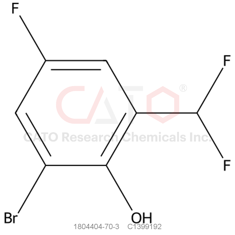 CAS No.:1804404-70-3,2-Bromo-6-(difluoromethyl)-4-fluorophenol