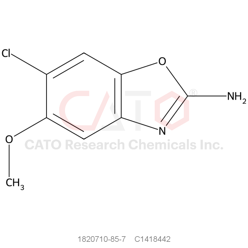 CAS No.:1820710-85-7,6-chloro-5-methoxy-1,3-benzoxazol-2-amine