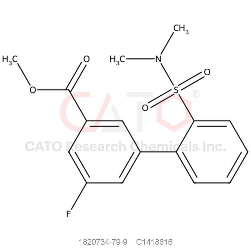 CAS No.:1820734-79-9,Methyl 3-[2-(dimethylsulfamoyl)phenyl]-5-fluorobenzoate