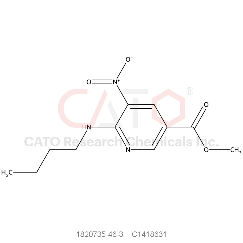 CAS No.:1820735-46-3,Methyl 6-(butylamino)-5-nitronicotinate