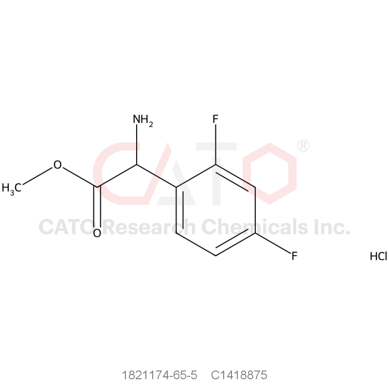 CAS No.:1821174-65-5,Methyl 2-amino-2-(2,4-difluorophenyl)acetate hydrochloride