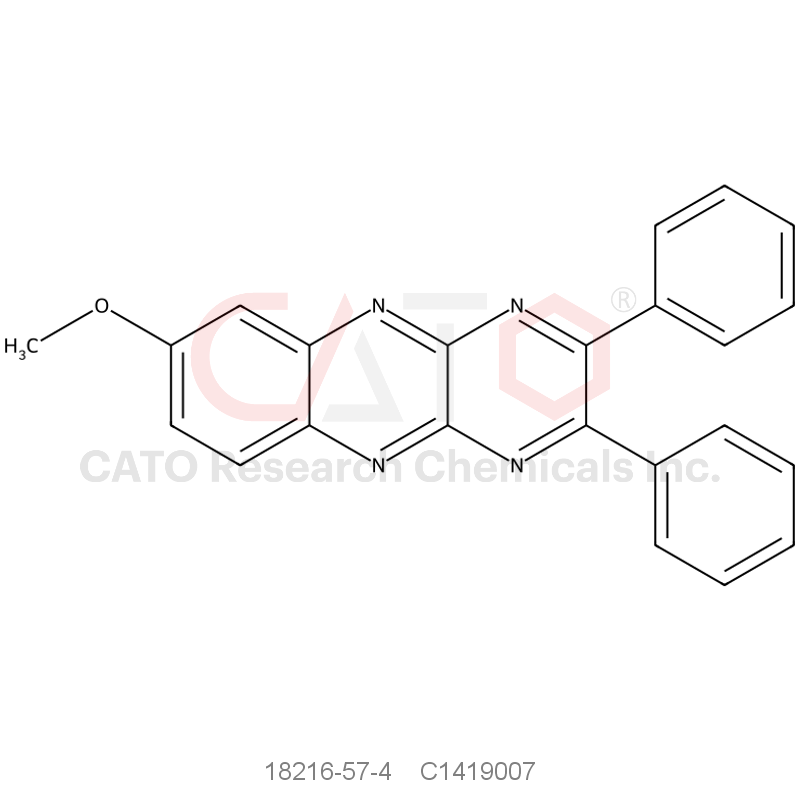 CAS No.:18216-57-4,7-Methoxy-2,3-diphenylpyrazino[2,3-b]quinoxaline
