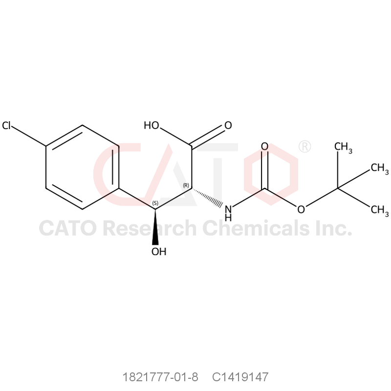 CAS No.:1821777-01-8,Boc-D-threo-3-(4-chlorophenyl)serine