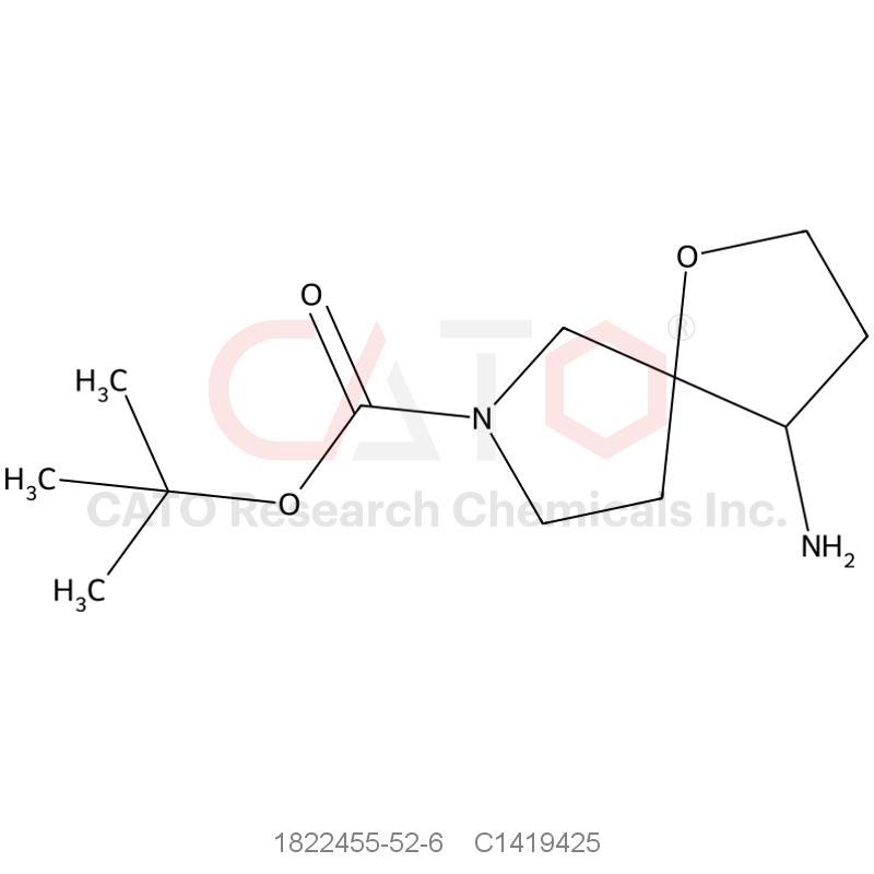 CAS No.:1822455-52-6,Tert-butyl 4-amino-1-oxa-7-azaspiro[4.4]Nonane-7-carboxylate