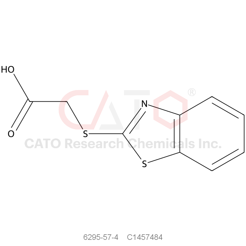 CAS No.:6295-57-4,(1,3-Benzothiazol-2-ylthio)acetic acid
