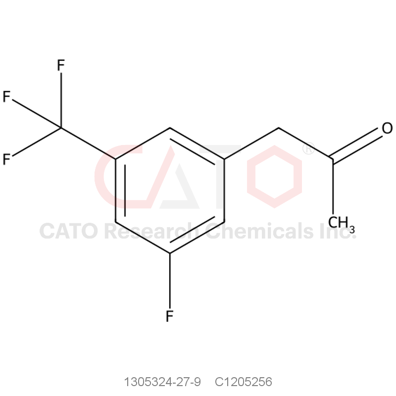CAS No.:1305324-27-9,1-(3-Fluoro-5-(trifluoromethyl)phenyl)propan-2-one