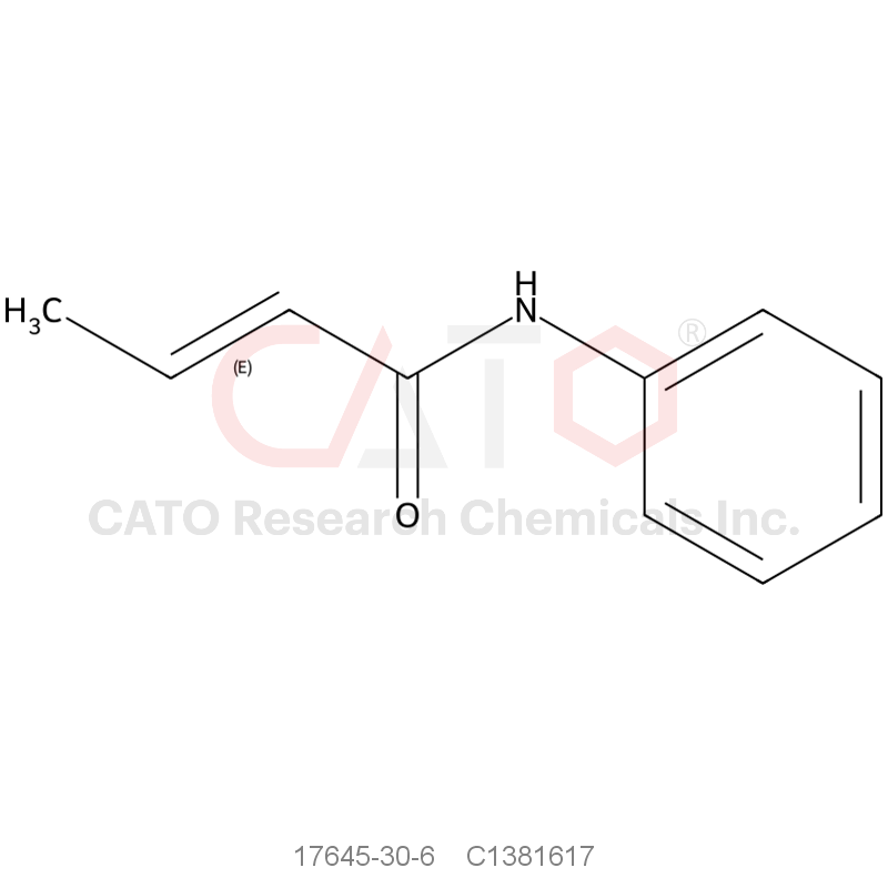 CAS No.:17645-30-6,n-Phenylbut-2-enamide