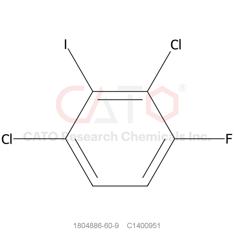 CAS No.:1804886-60-9,1,3-Dichloro-4-fluoro-2-iodobenzene