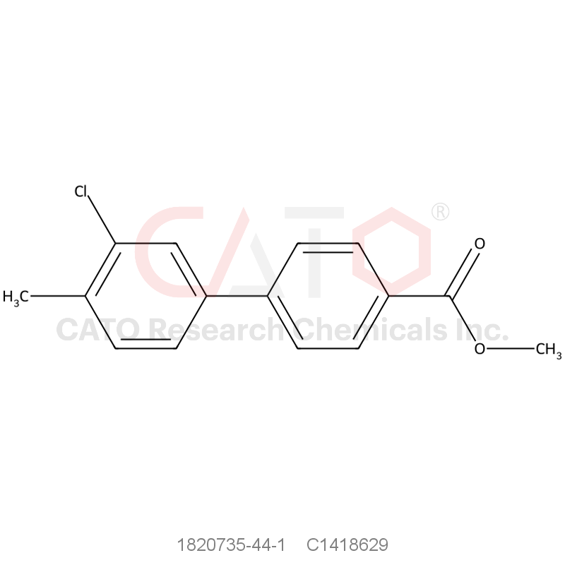 CAS No.:1820735-44-1,Methyl 4-(3-chloro-4-methylphenyl)benzoate