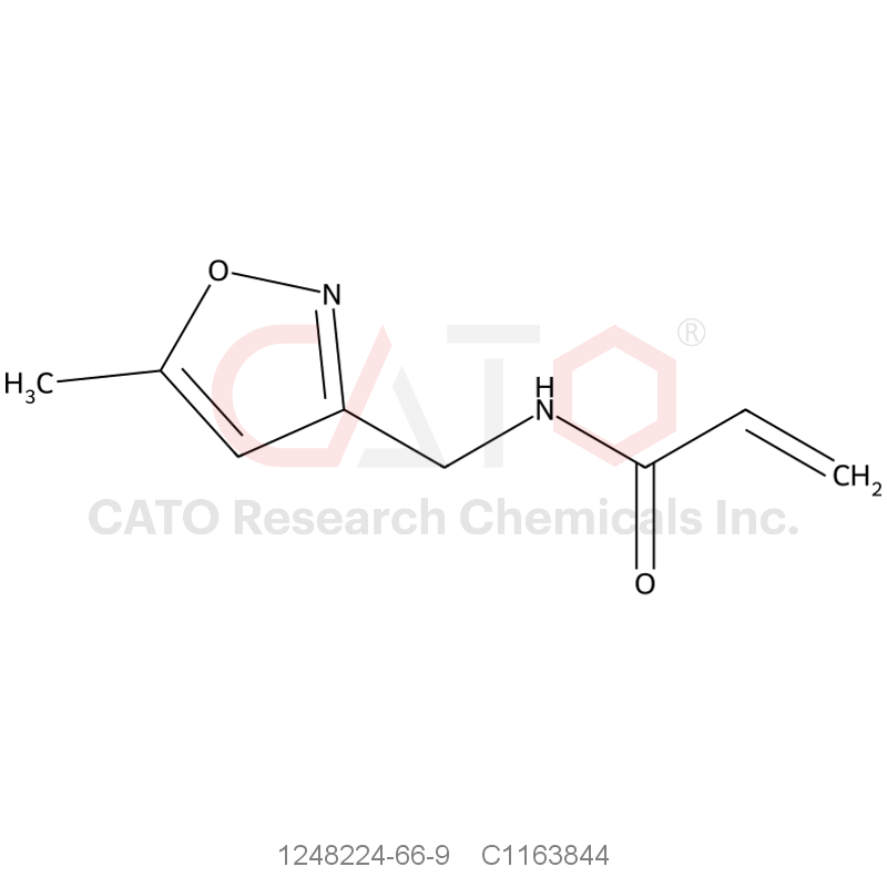 CAS No.:1248224-66-9,N-((5-Methylisoxazol-3-yl)methyl)acrylamide