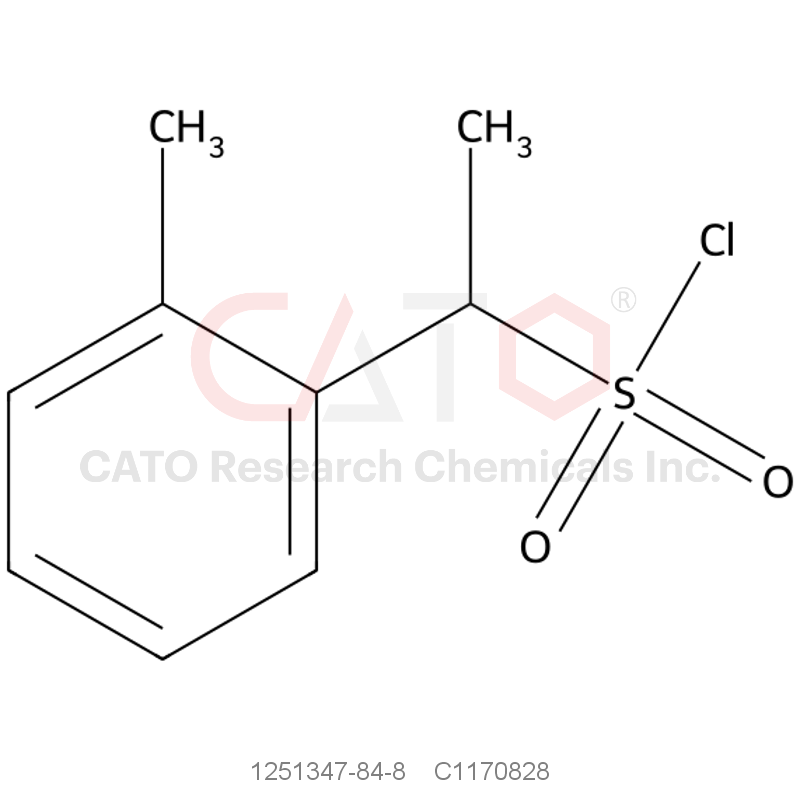 CAS No.:1251347-84-8,1-(O-tolyl)ethane-1-sulfonyl chloride