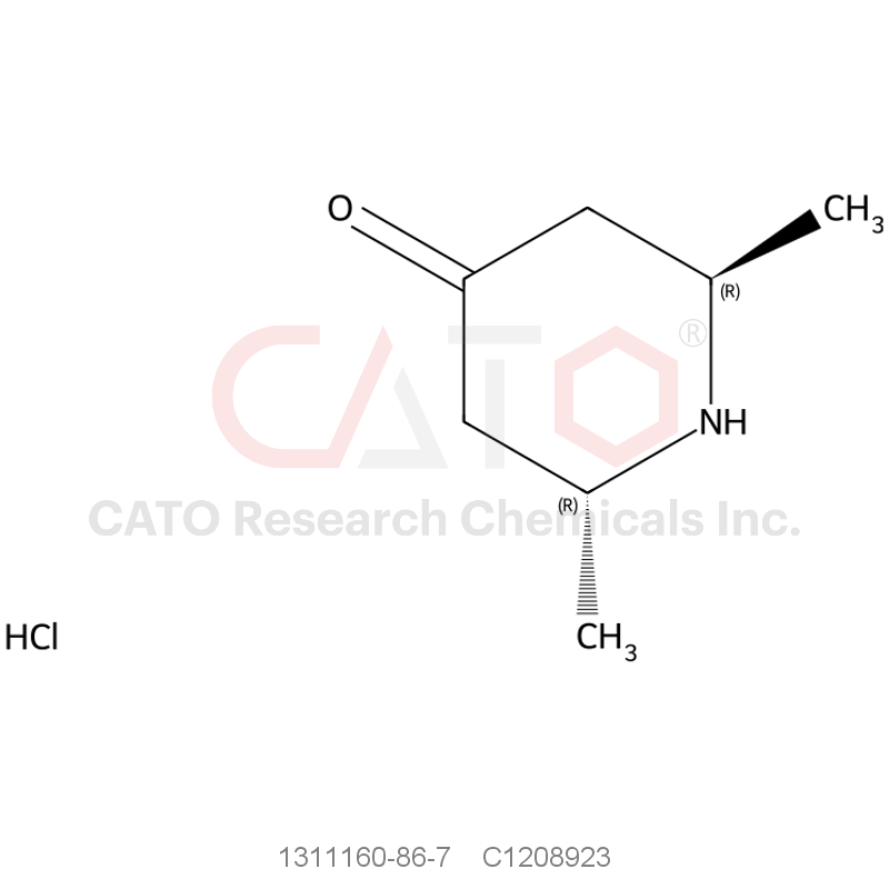 CAS No.:1311160-86-7,trans-2,6-Dimethylpiperidin-4-one hydrochloride