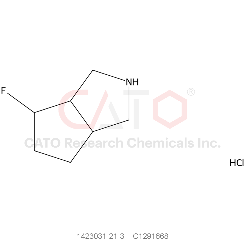 CAS No.:1423031-21-3,4-Fluorooctahydrocyclopenta[c]pyrrole hydrochloride