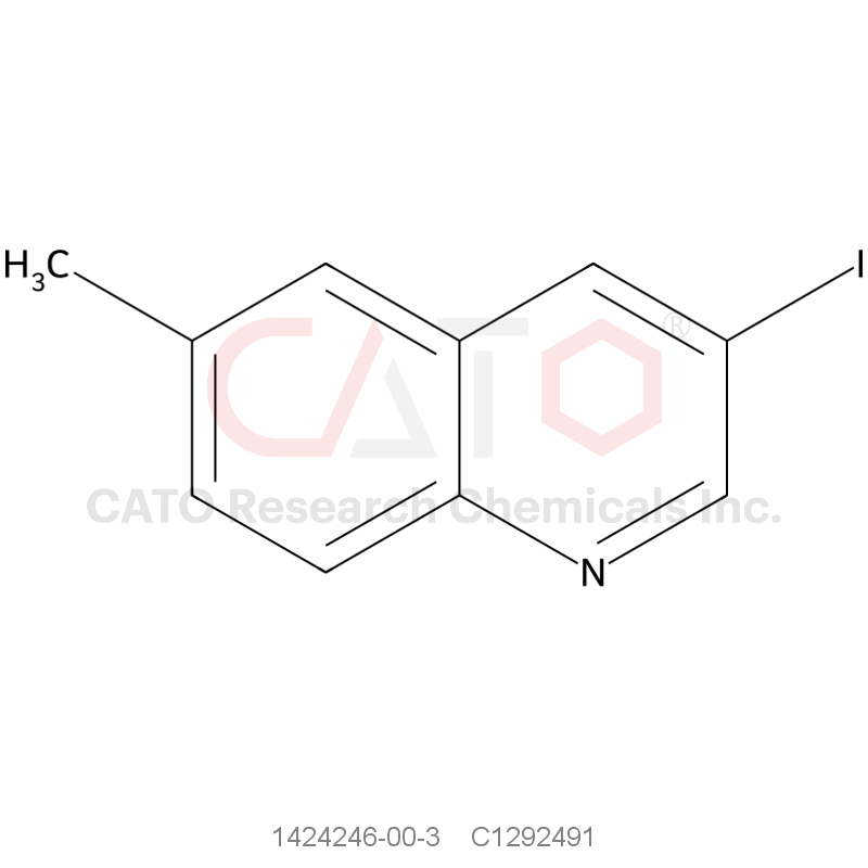 CAS No.:1424246-00-3,3-Iodo-6-methylquinoline