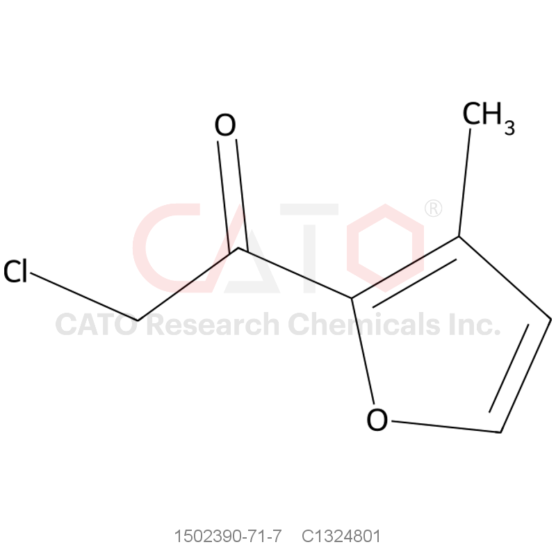 CAS No.:1502390-71-7,2-Chloro-1-(3-methylfuran-2-yl)ethan-1-one