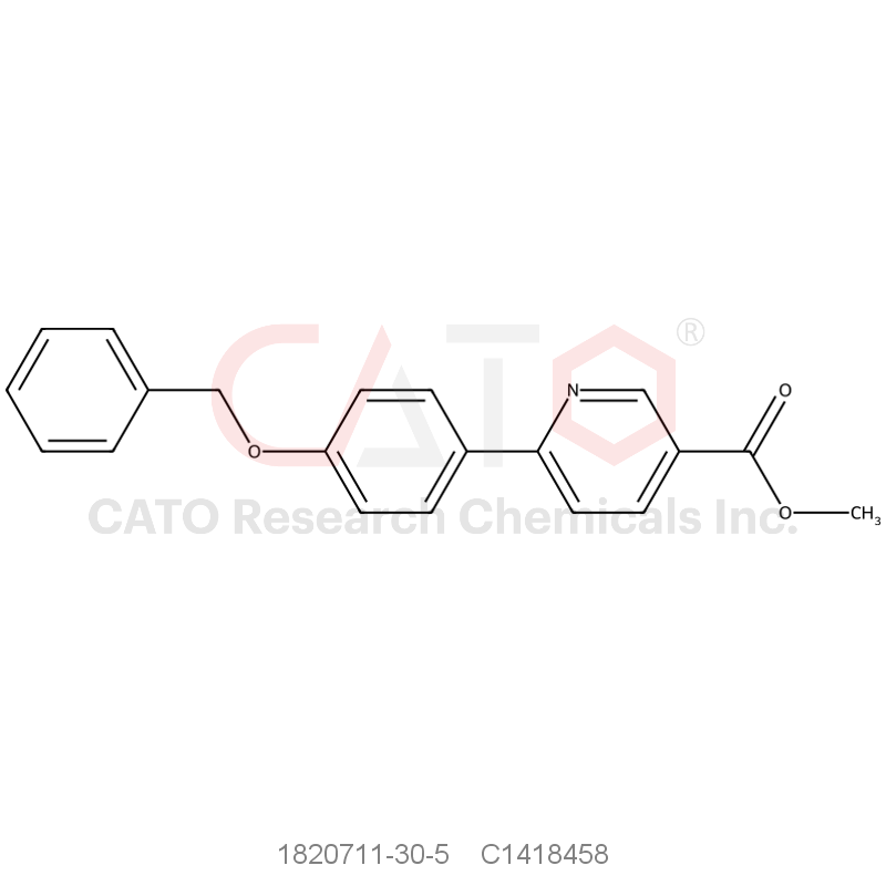 CAS No.:1820711-30-5,Methyl 6-[4-(benzyloxy)phenyl]pyridine-3-carboxylate