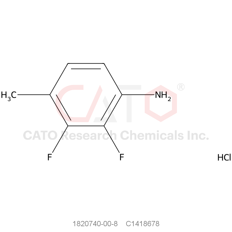 CAS No.:1820740-00-8,2,3-Difluoro-4-methylaniline hydrochloride