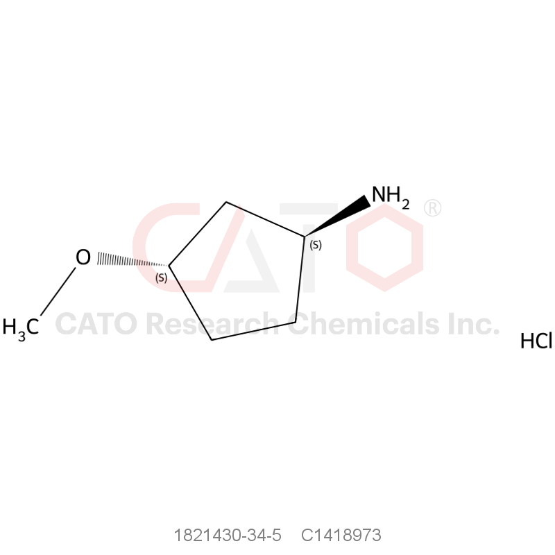 CAS No.:1821430-34-5,(1S,3S)-3-methoxycyclopentanamine;hydrochloride