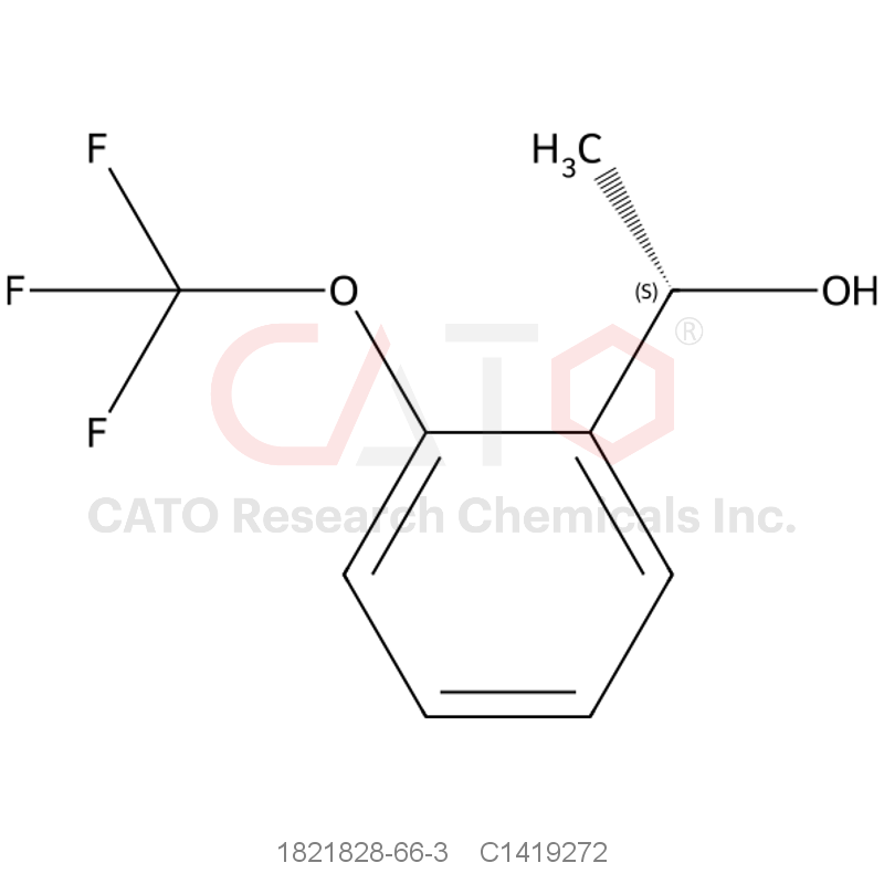 CAS No.:1821828-66-3,(1s)-1-[2-(trifluoromethoxy)phenyl]ethan-1-ol