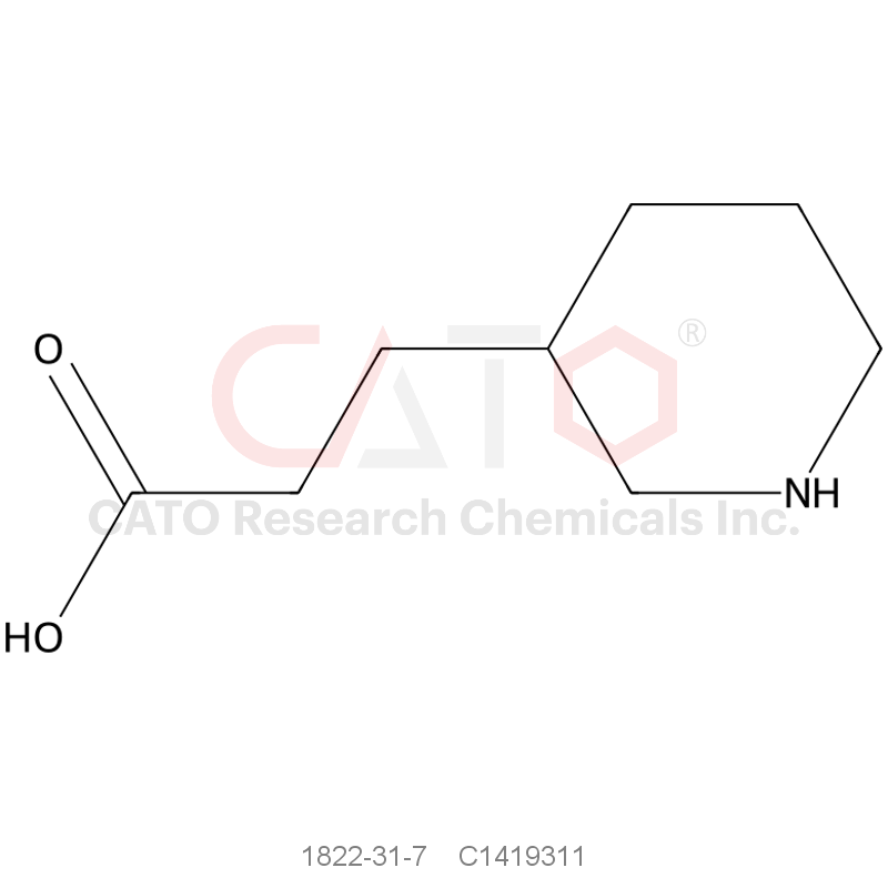 CAS No.:1822-31-7,3-(Piperidin-3-yl)propanoic acid