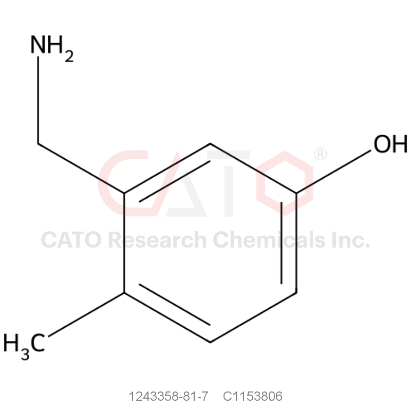 CAS No.:1243358-81-7,3-(Aminomethyl)-4-methylphenol