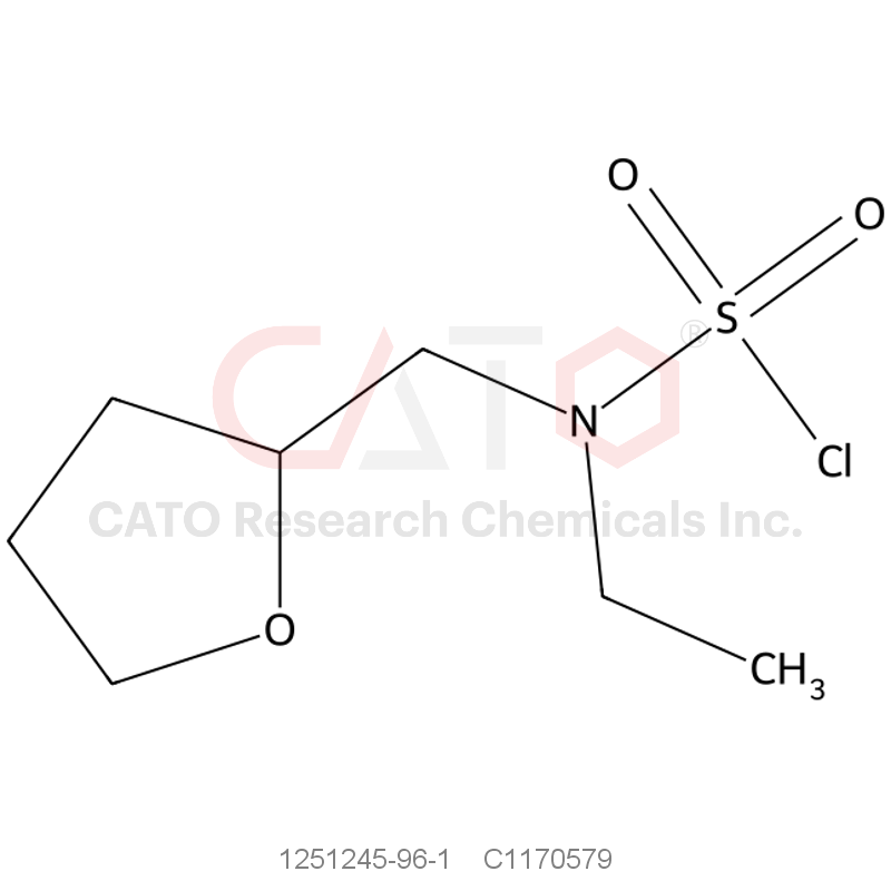 CAS No.:1251245-96-1,Ethyl((tetrahydrofuran-2-yl)methyl)sulfamoyl chloride
