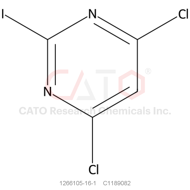 CAS No.:1266105-16-1,4,6-Dichloro-2-iodopyrimidine
