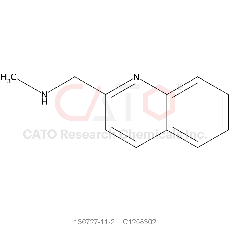 CAS No.:136727-11-2,n-Methyl-1-(quinolin-2-yl)methanamine