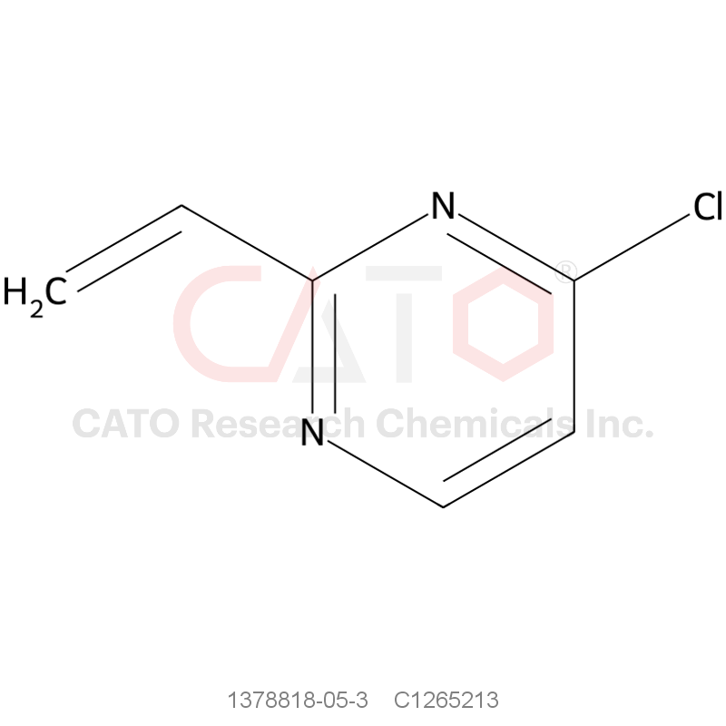 CAS No.:1378818-05-3,4-Chloro-2-vinylpyrimidine