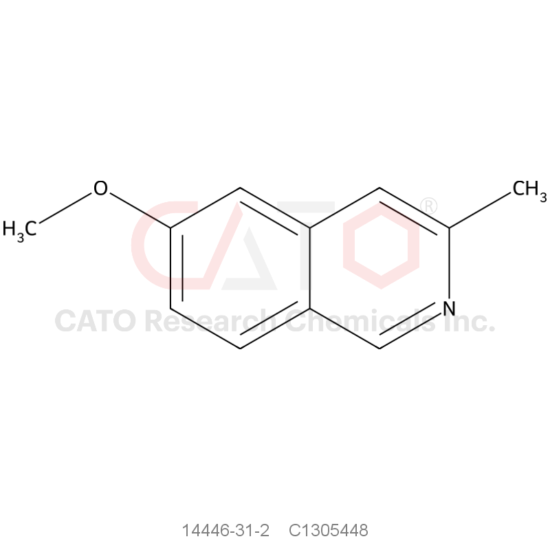 CAS No.:14446-31-2,6-Methoxy-3-methylisoquinoline