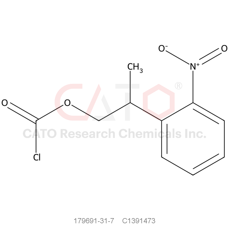 CAS No.:179691-31-7,2-(2-Nitrophenyl)propyl carbonochloridate