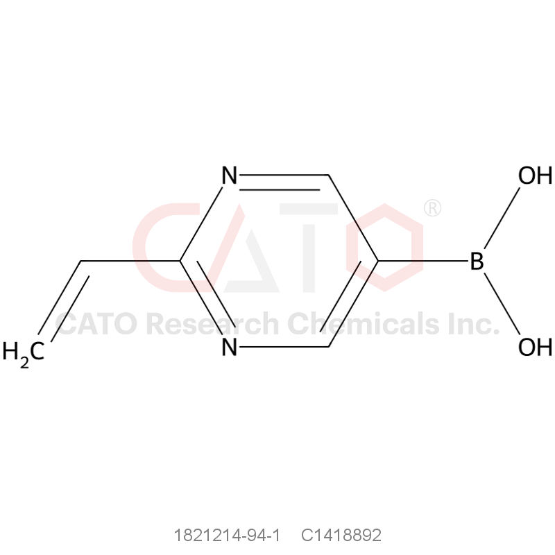 CAS No.:1821214-94-1,(2-Vinylpyrimidin-5-yl)boronic acid
