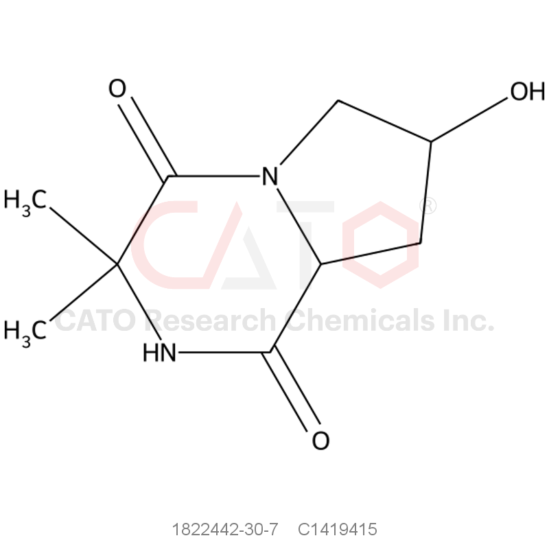 CAS No.:1822442-30-7,7-Hydroxy-3,3-dimethylhexahydropyrrolo[1,2-a]pyrazine-1,4-dione