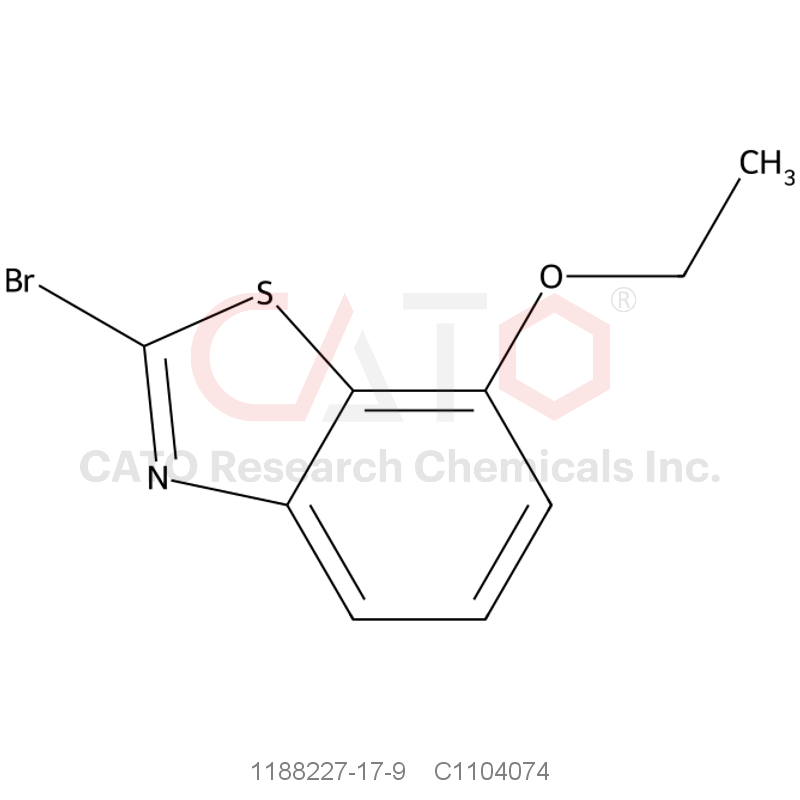 CAS No.:1188227-17-9,2-Bromo-7-ethoxybenzo[d]thiazole, 97%