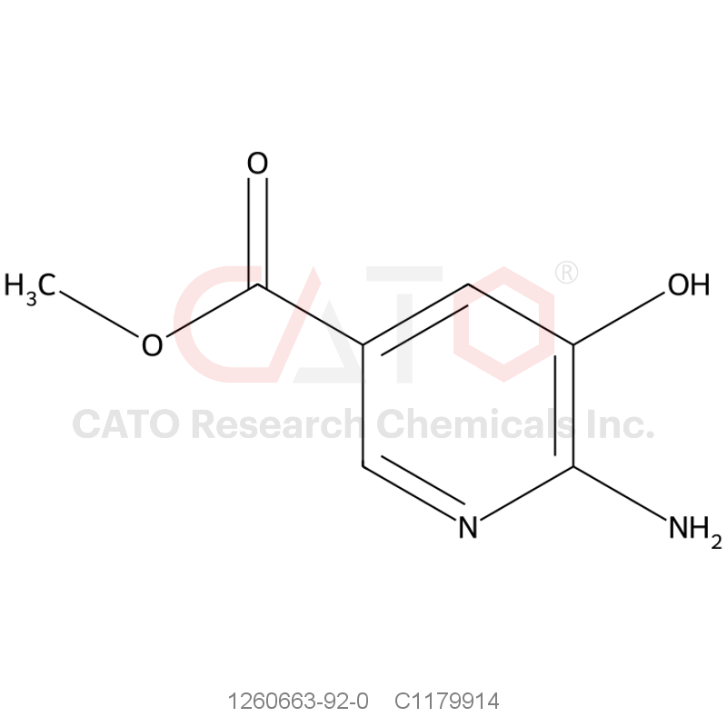 CAS No.:1260663-92-0,Methyl 6-amino-5-hydroxynicotinate