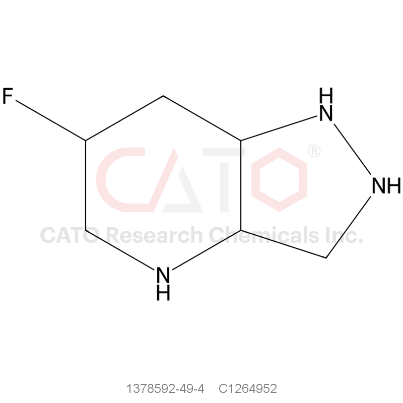 CAS No.:1378592-49-4,6-fluoro-1h-pyrazolo[4,3-b]pyridine