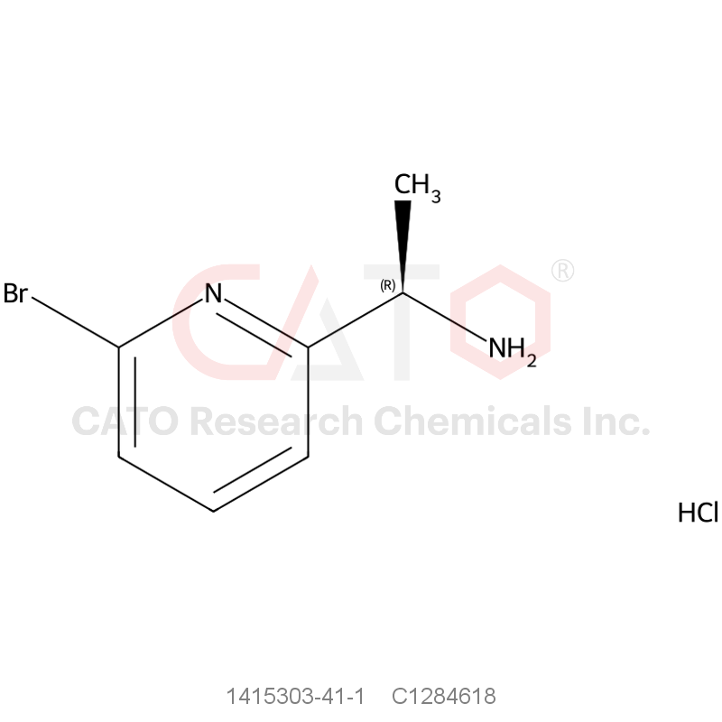 CAS No.:1415303-41-1,(R)-1-(6-Bromopyridin-2-yl)ethanamine hydrochloride