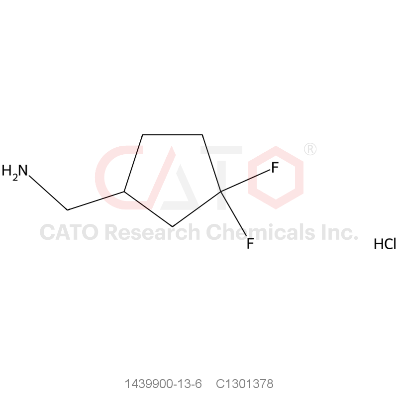 CAS No.:1439900-13-6,(3,3-Difluorocyclopentyl)methanamine hydrochloride